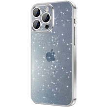 Чехол TPU+PC Glittershine для Apple iPhone 12 Pro Max (6.7") – Серебряный