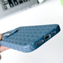 Чехол TPU Weaving для Apple iPhone 12 Pro Max (6.7") – Голубой