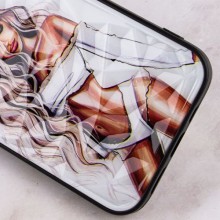 TPU+PC чехол Prisma Ladies для Apple iPhone 12 Pro Max (6.7") – Белый