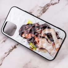 TPU+PC чехол Prisma Ladies для Apple iPhone 12 Pro Max (6.7") – Желтый