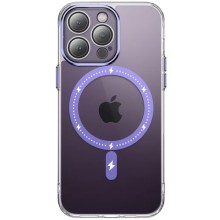 Чохол TPU+PC Colorful with MagSafe для Apple iPhone 12 Pro Max (6.7") – Фіолетовий