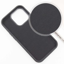 Шкіряний чохол SnapCase with MagSafe для Apple iPhone 12 Pro Max (6.7") – Чорний