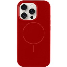 Чехол Silicone Case Full Protective (AA) NO LOGO with MagSafe для Apple iPhone 12 Pro Max (6.7") – Красный