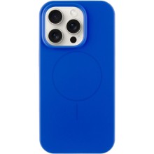 Чехол Silicone Case Full Protective (AA) NO LOGO with MagSafe для Apple iPhone 12 Pro Max (6.7") – Синий