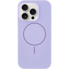 Чехол Silicone Case Full Protective (AA) NO LOGO with MagSafe для Apple iPhone 12 Pro Max (6.7") – Сиреневый