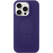 Чехол Silicone Case Full Protective (AA) NO LOGO with MagSafe для Apple iPhone 12 Pro Max (6.7") – Фиолетовый