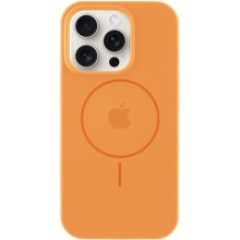 Чехол Silicone Case Full Protective (AA) with MagSafe для Apple iPhone 12 Pro Max (6.7") – Оранжевый