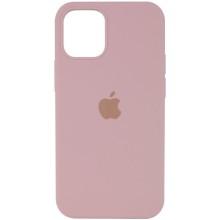 Чохол Silicone Case Full Protective (AA) для Apple iPhone 12 Pro Max (6.7") (Рожевий)