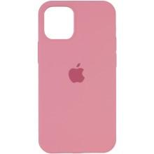 Чехол Silicone Case Full Protective (AA) для Apple iPhone 12 Pro Max (6.7") – Розовый