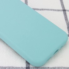 Чохол Silicone Case Full Protective (AA) NO LOGO для Apple iPhone 12 Pro Max (6.7") – Бірюзовий