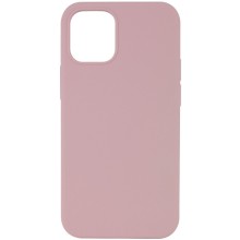 Чохол Silicone Case Full Protective (AA) NO LOGO для Apple iPhone 12 Pro Max (6.7") – Рожевий