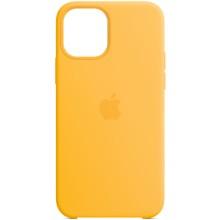 Чехол Silicone Case (AA) для Apple iPhone 12 Pro Max (6.7") – Желтый