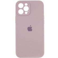 Чохол Silicone Case Full Camera Protective (AA) для Apple iPhone 12 Pro Max (6.7") (Сірий)