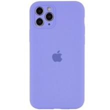 Чохол Silicone Case Full Camera Protective (AA) для Apple iPhone 12 Pro Max (6.7") (Бузковий)