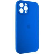Чохол Silicone Case Full Camera Protective (AA) для Apple iPhone 12 Pro Max (6.7") – Синій