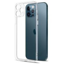 TPU чехол Epic Transparent 1,5mm Full Camera для Apple iPhone 12 Pro Max (6.7") – Прозрачный