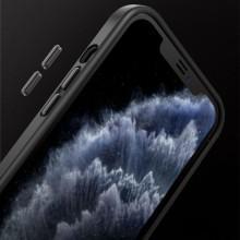 TPU+PC чехол Metal Buttons with MagSafe для Apple iPhone 12 Pro Max (6.7") – Черный