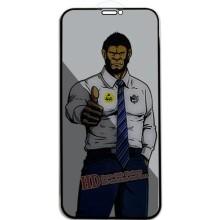 Защитное стекло Privacy 5D Anti-Static (тех.пак) для Apple iPhone 12 Pro Max (6.7") – Черный