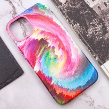Кожаный чехол Colour Splash with MagSafe для Apple iPhone 12 Pro Max (6.7") – Розовый