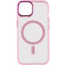 Чехол TPU Iris with MagSafe для Apple iPhone 12 Pro Max (6.7") – Розовый
