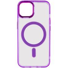 Чехол TPU Iris with MagSafe для Apple iPhone 12 Pro Max (6.7") – Фиолетовый