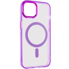 Чехол TPU Iris with MagSafe для Apple iPhone 12 Pro Max (6.7") – Фиолетовый
