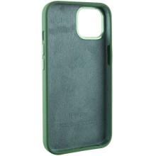 Чехол Silicone Case Metal Buttons (AA) для Apple iPhone 12 Pro Max (6.7") – Зеленый