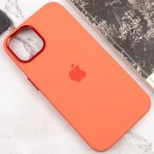 Чехол Silicone Case Metal Buttons (AA) для Apple iPhone 12 Pro Max (6.7") – Розовый