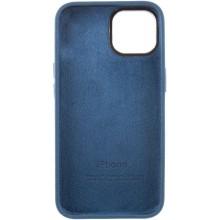 Чехол Silicone Case Metal Buttons (AA) для Apple iPhone 12 Pro Max (6.7") – Синий