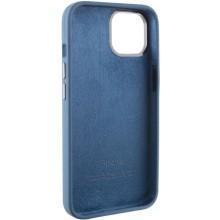 Чехол Silicone Case Metal Buttons (AA) для Apple iPhone 12 Pro Max (6.7") – Синий