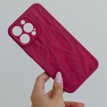Чехол TPU Texture для Apple iPhone 12 Pro Max (6.7") – Красный