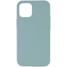 Чехол Silicone Case Full Protective (AA) NO LOGO для Apple iPhone 12 Pro Max (6.7") – Бирюзовый