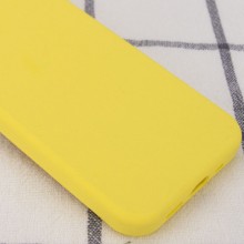 Чохол Silicone Case Full Protective (AA) NO LOGO для Apple iPhone 12 Pro Max (6.7") – Жовтий