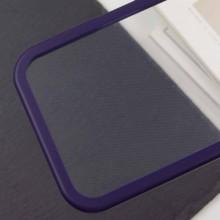 TPU чехол Transparent + Colour 1,5mm для Apple iPhone 12 Pro Max (6.7") – Фиолетовый