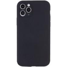 Чехол Silicone Case Full Camera Protective (AA) NO LOGO для Apple iPhone 12 Pro Max (6.7") – Черный
