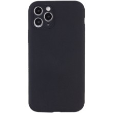 Чохол Silicone Case Full Camera Protective (AA) NO LOGO для Apple iPhone 12 Pro Max (6.7") – Чорний