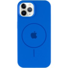 Чехол Silicone Case Full Protective (AA) with MagSafe для Apple iPhone 12 Pro Max (6.7") – Синий