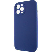 Чохол Silicone Case Full Camera Protective (AA) NO LOGO для Apple iPhone 12 Pro Max (6.7") – Синій