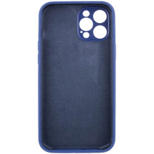 Чохол Silicone Case Full Camera Protective (AA) NO LOGO для Apple iPhone 12 Pro Max (6.7") – Синій