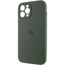 Чохол Silicone Case Full Camera Protective (AA) для Apple iPhone 12 Pro Max (6.7") – Зелений
