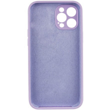 Чохол Silicone Case Full Camera Protective (AA) NO LOGO для Apple iPhone 12 Pro Max (6.7") – Бузковий