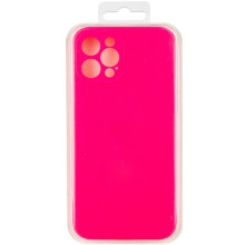 Чехол Silicone Case Full Camera Protective (AA) NO LOGO для Apple iPhone 12 Pro Max (6.7") – Розовый