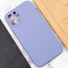 Чехол Silicone Case Full Camera Protective (AA) NO LOGO для Apple iPhone 12 Pro Max (6.7") – Серый
