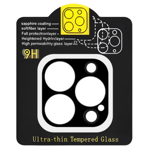 Защитное стекло на камеру Full Block (тех.пак) для Apple iPhone 12 Pro Max (6.7")