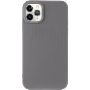 TPU чохол Carbon Protective with Magsafe для Apple iPhone 12 Pro Max (6.7") – Сірий