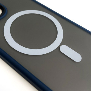 TPU+PC чехол Metal Buttons with Magnetic Fit для Apple iPhone 12 Pro Max (6.7")