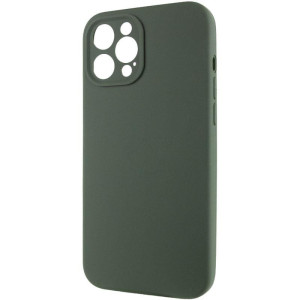 Чохол Silk Full Camera Protective (AA) NO LOGO для Apple iPhone 12 Pro Max (6.7") – Зелений