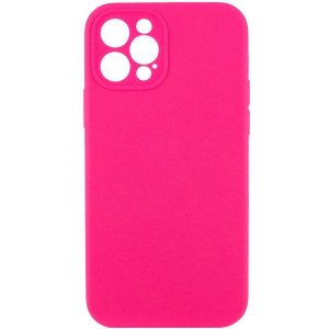 Чохол Silk Full Camera Protective (AA) NO LOGO для Apple iPhone 12 Pro Max (6.7") (Рожевий)