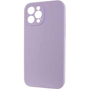 Чохол Silk Full Camera Protective (AA) NO LOGO для Apple iPhone 12 Pro Max (6.7") – Бузковий