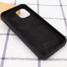 Чохол Silicone Case Full Protective (AA) для Apple iPhone 12 Pro Max (6.7") – Чорний